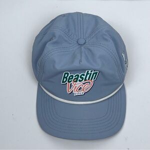 Vice Golf x Beastin Snap Back Adjsutable Limited Edition Baseball Cap OSFM